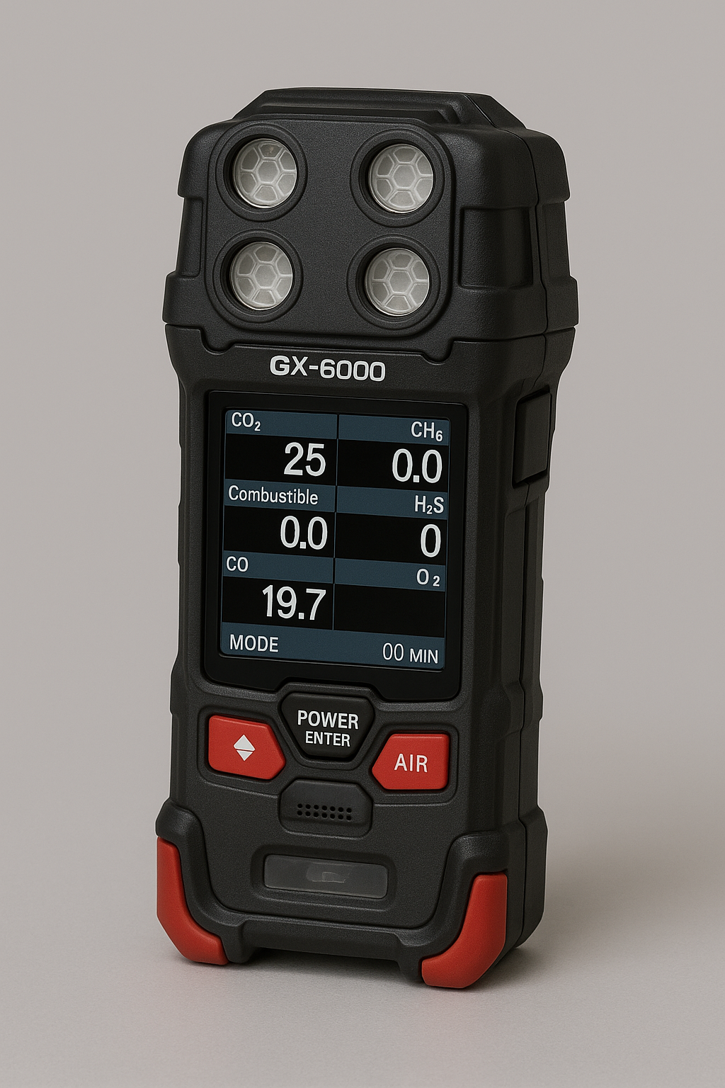 Détecteurs de Gaz Multi-Gaz GX-6000