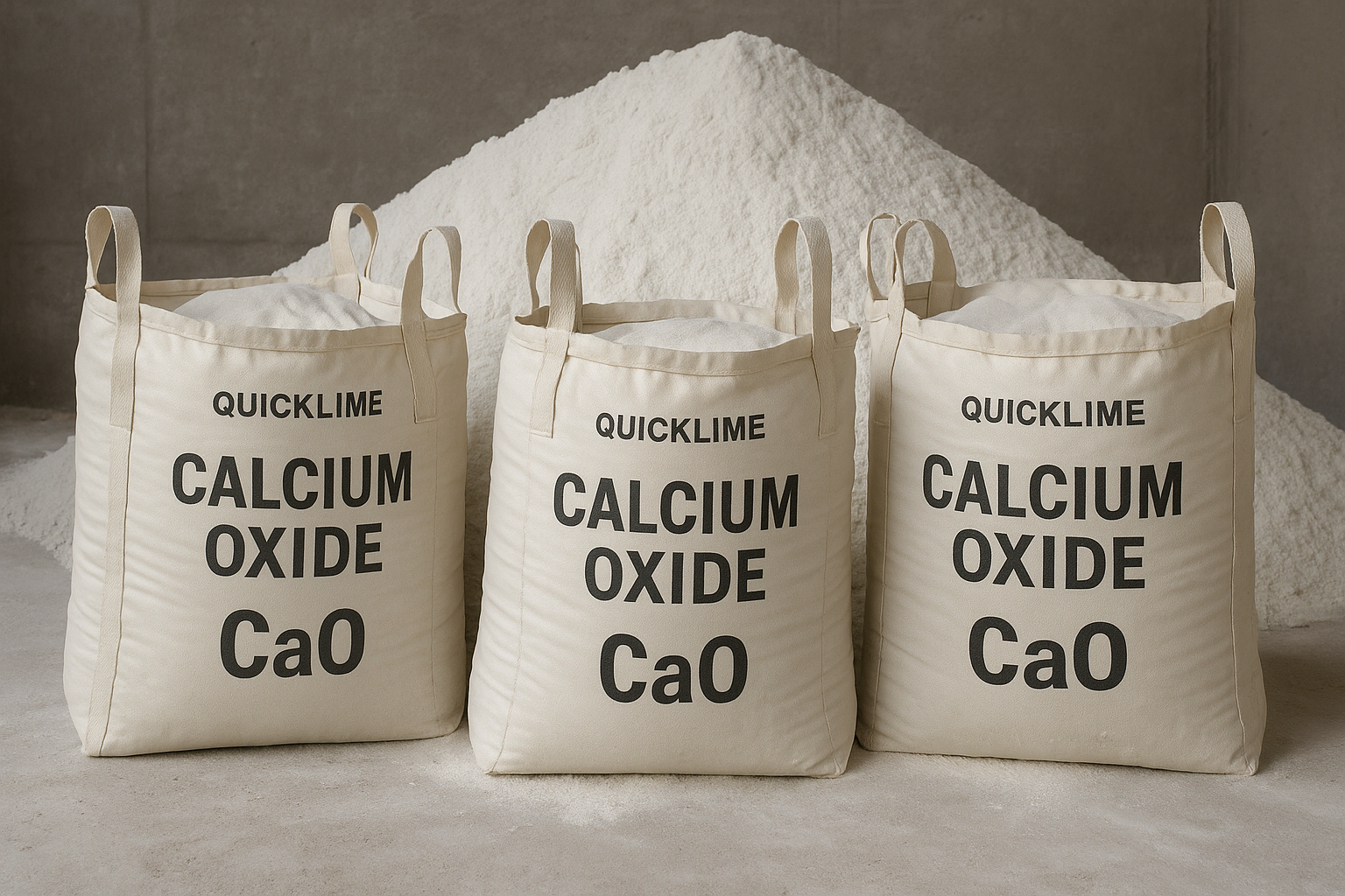 Chaux Vive Industrielle CaO